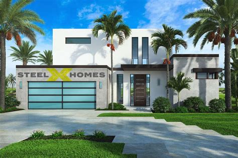 comptemporain house metal builders in florida|Florida modern steel x homes.